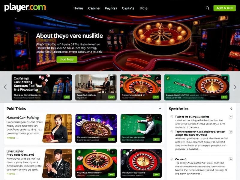 Discover the ultimate online gambling experience at player.com. Play hundreds of casino games like poker, slots, and blackjack. Become our player today and enjoy exclusive bonuses.
